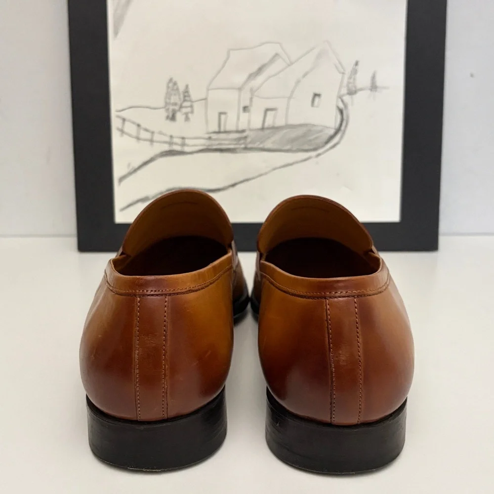 Magnanni Garner in Tabaco Men’s Loafers Size US 11 M - Picture 10 of 14